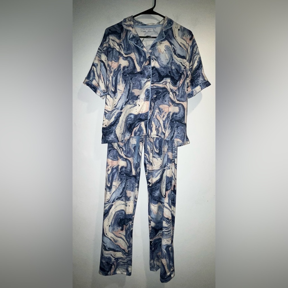 PJ SALVAGE Marbled pajama set